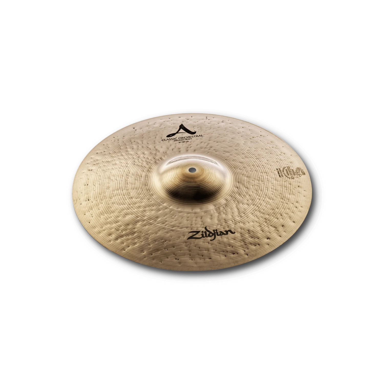 Cymbal Zildjian A Orchestral - A Zildjian Classic Selection 16" - Medium Heavy - Pairs - A0753 - Việt Music