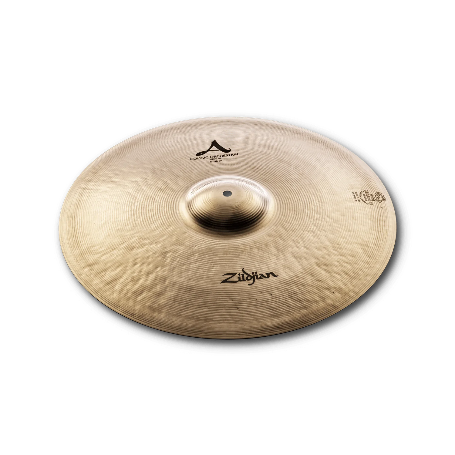 Cymbal Zildjian A Orchestral - A Zildjian Classic Selection 19" - Medium - Pairs - A0783 - Việt Music