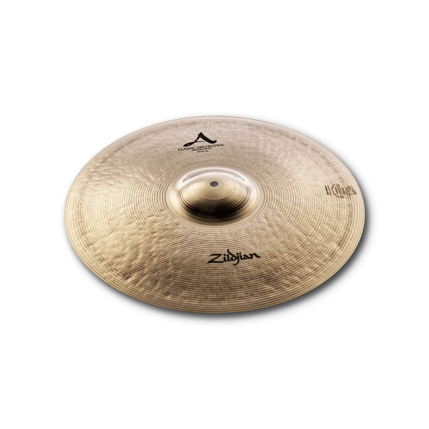 Cymbal Zildjian A Orchestral - A Zildjian Classic Selection - Medium Heavy - Pairs 18" - A0761 - Việt Music