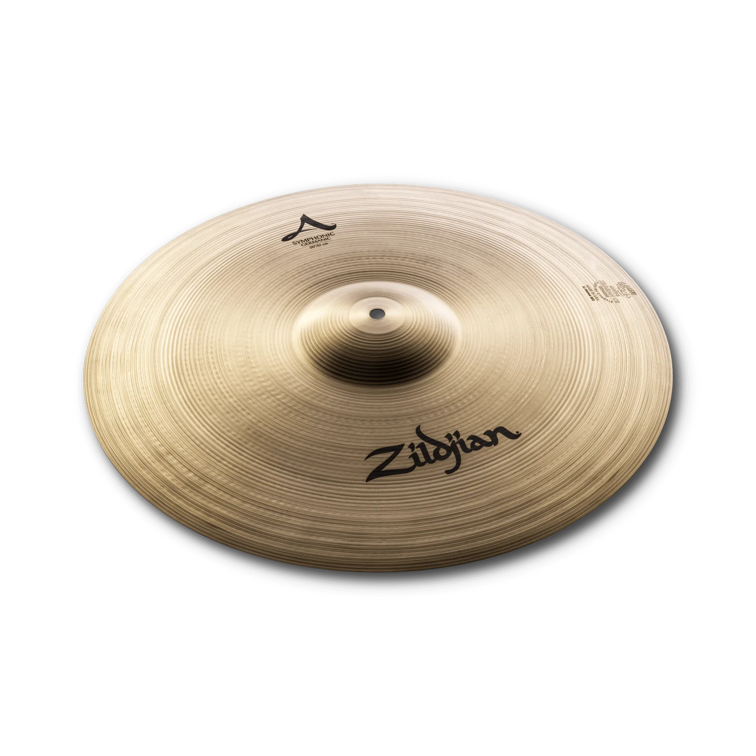 Cymbal Zildjian A Orchestral - A Zildjian Symphonic German Tone - Pairs 20" - A0492 - Việt Music