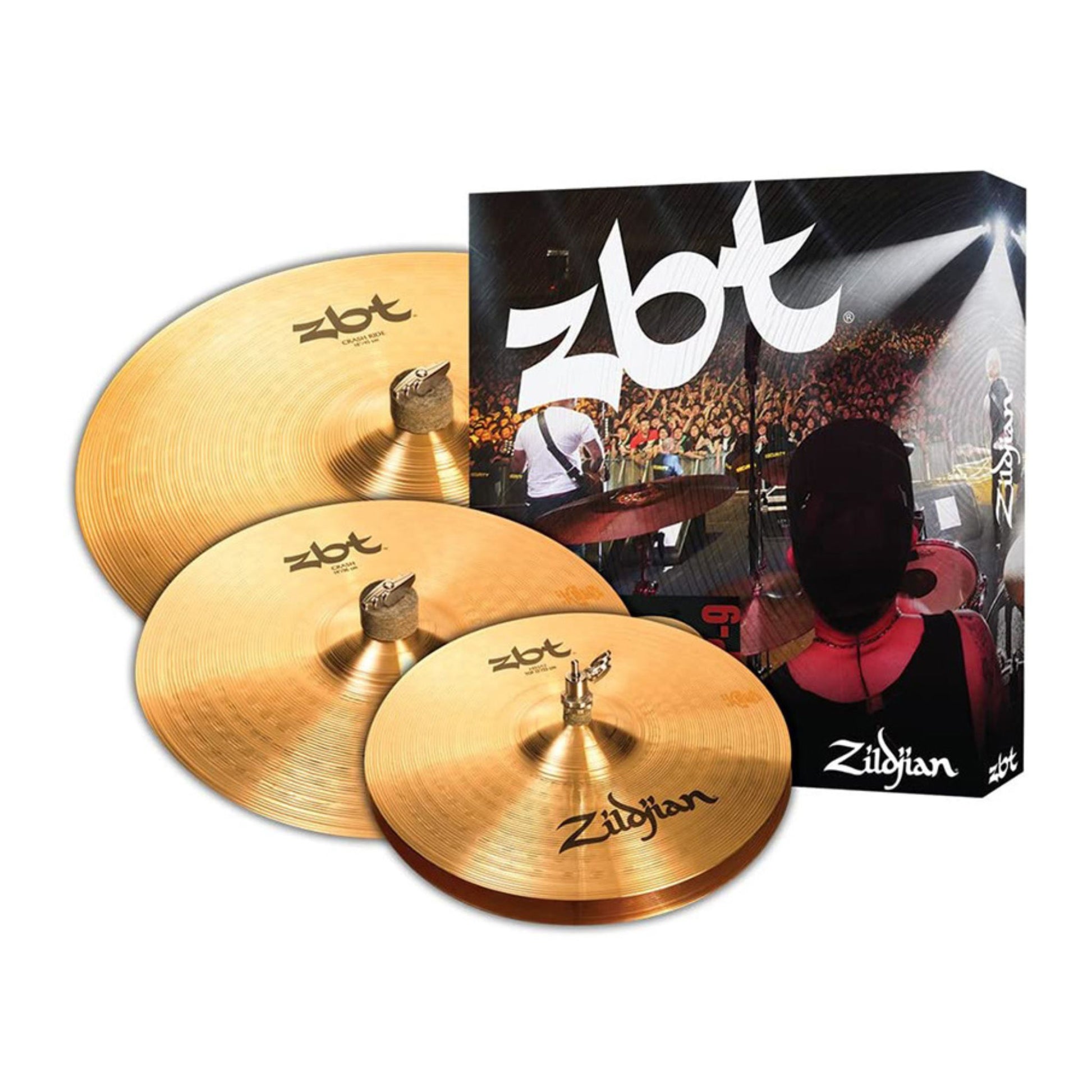 Cymbal Zildjian ZBTP3P-9 ZBT Cymbal Set (13/14/18) - Việt Music