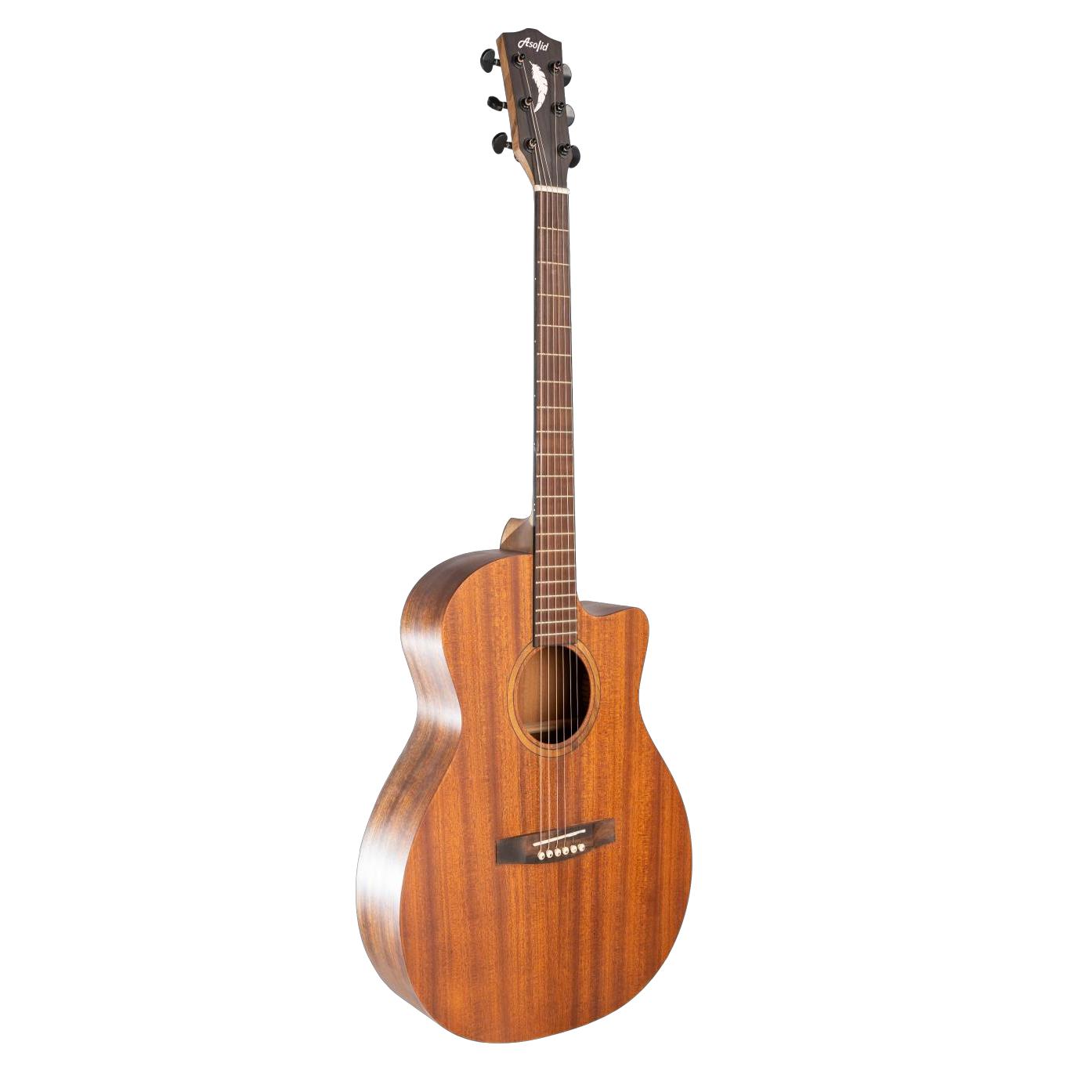 Đàn Guitar Acoustic Asolid 4CA Nonbinding - Việt Music