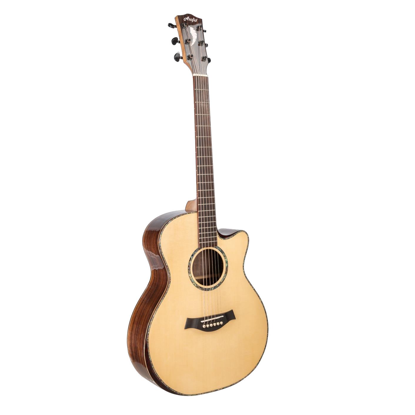 Đàn Guitar Acoustic Asolid 56CA 2 Bavel - Việt Music