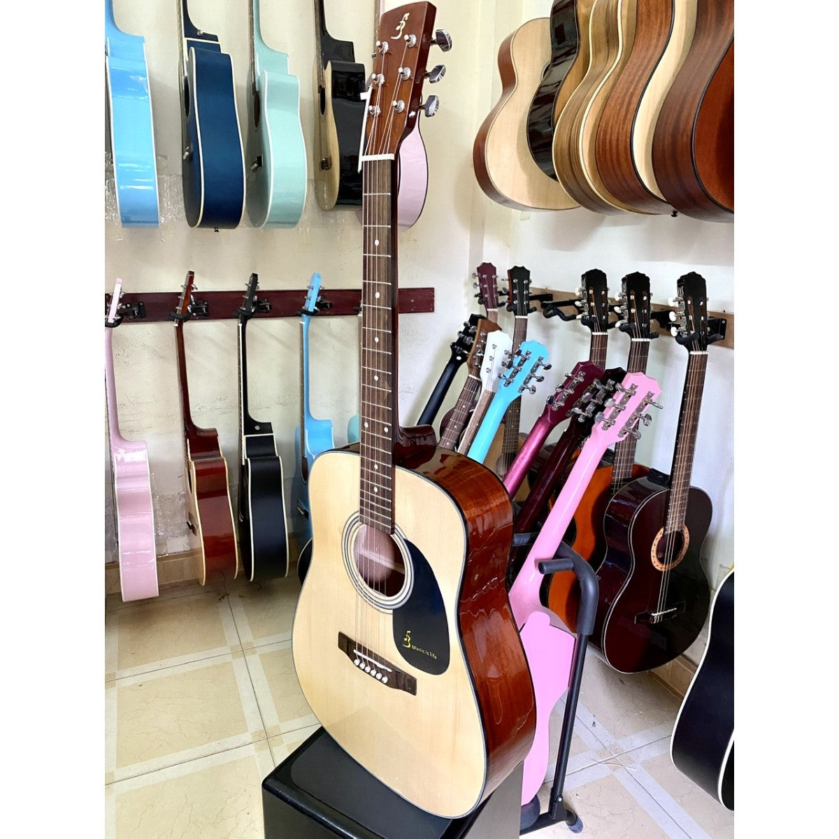 Đàn Guitar Ba Đờn D120 Acoustic - Việt Music