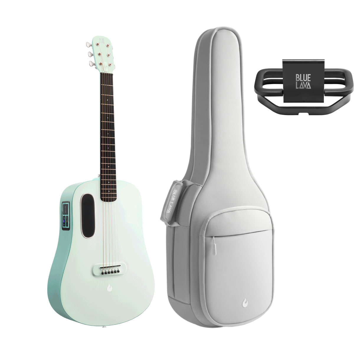 Đàn Guitar Acoustic Blue Lava Touch, Aqua/Mint Green - Việt Music