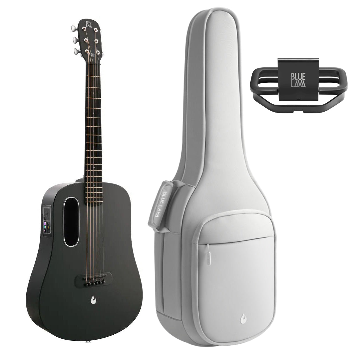 Đàn Guitar Acoustic Blue Lava Touch, Midnight Black - Việt Music