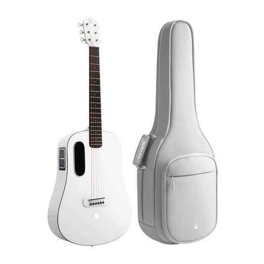 Đàn Guitar Acoustic Blue Lava Touch, White - Việt Music