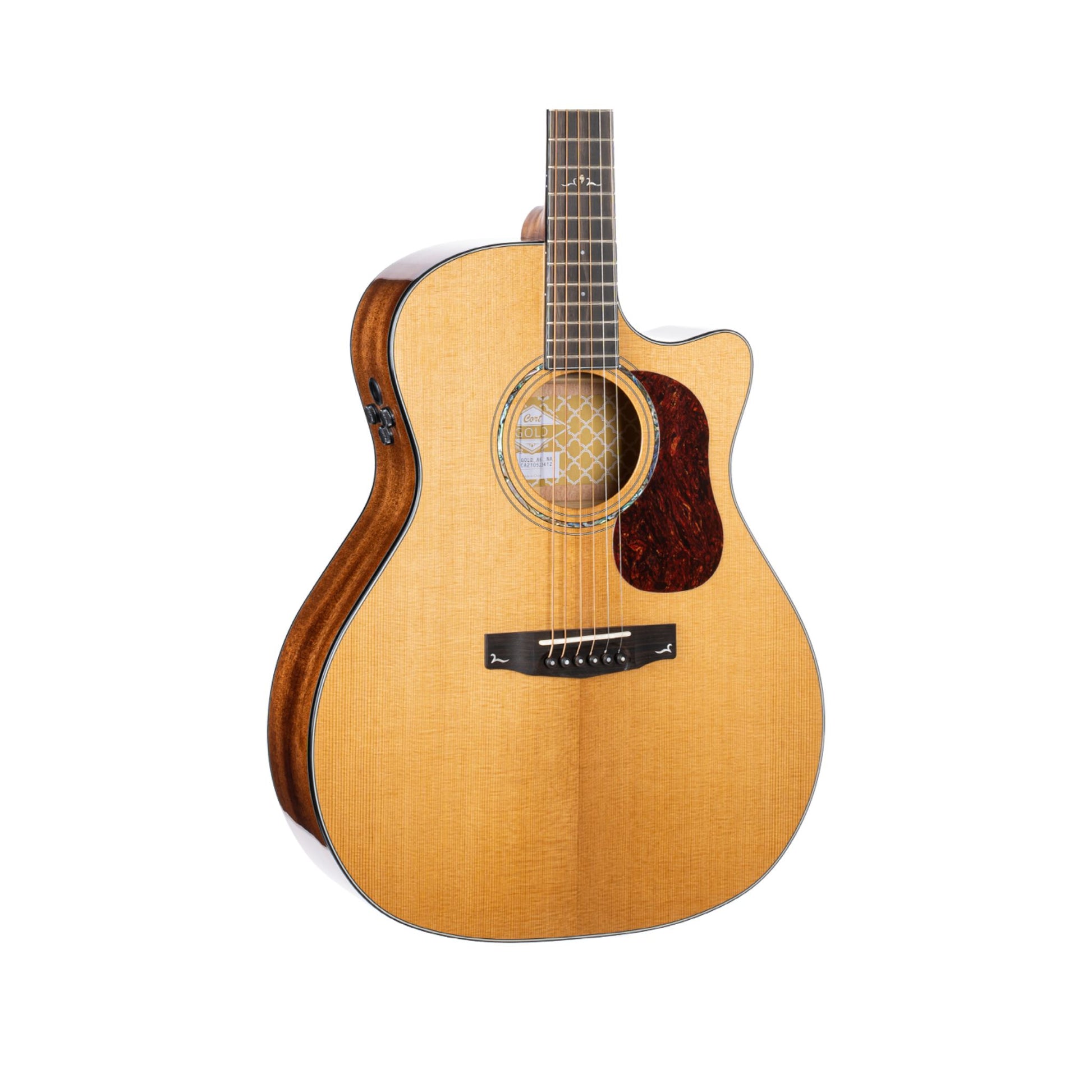 Đàn Guitar Acoustic Cort Gold-A6, Natural Glossy - Việt Music