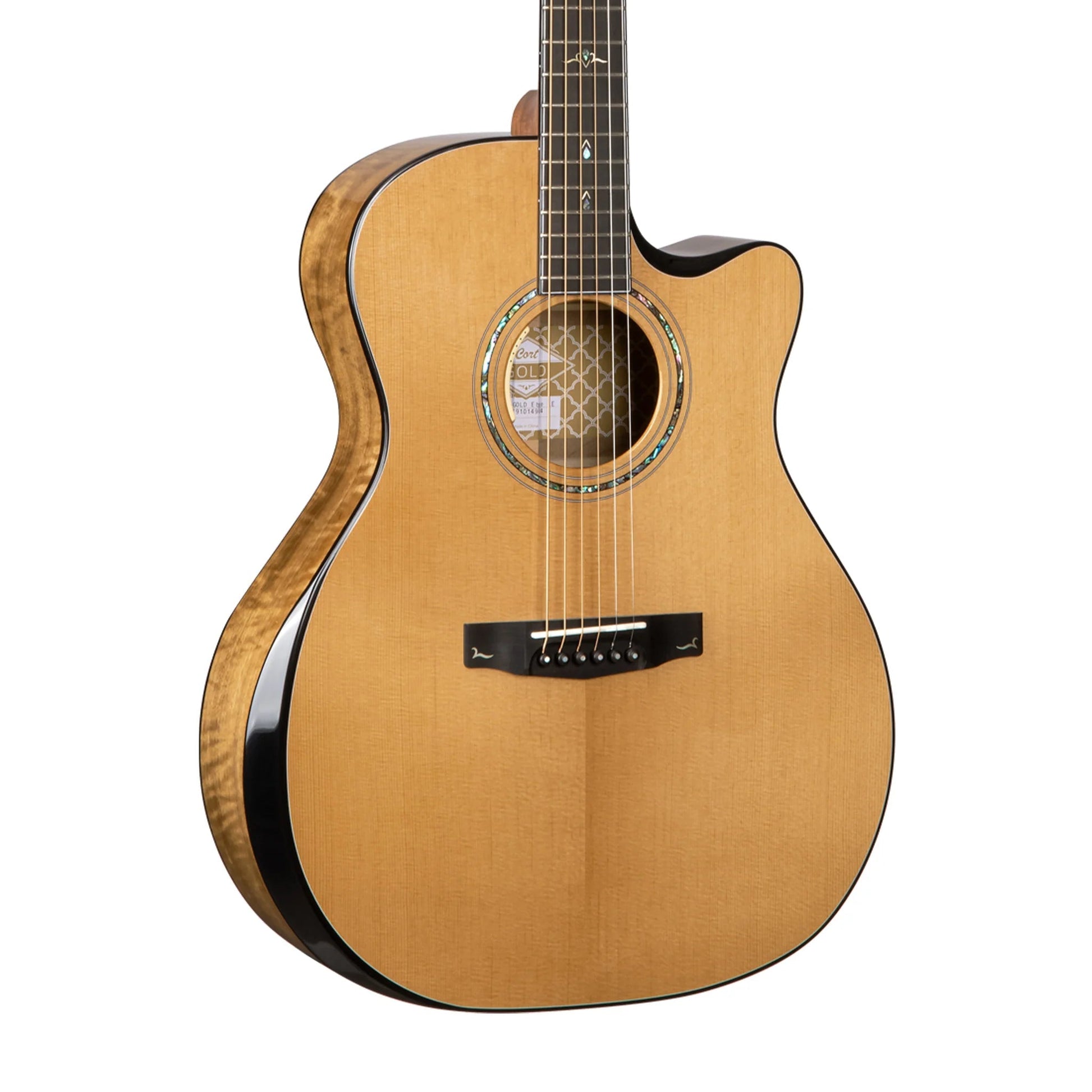 Đàn Guitar Acoustic Cort Gold-Edge, Natural Glossy - Việt Music