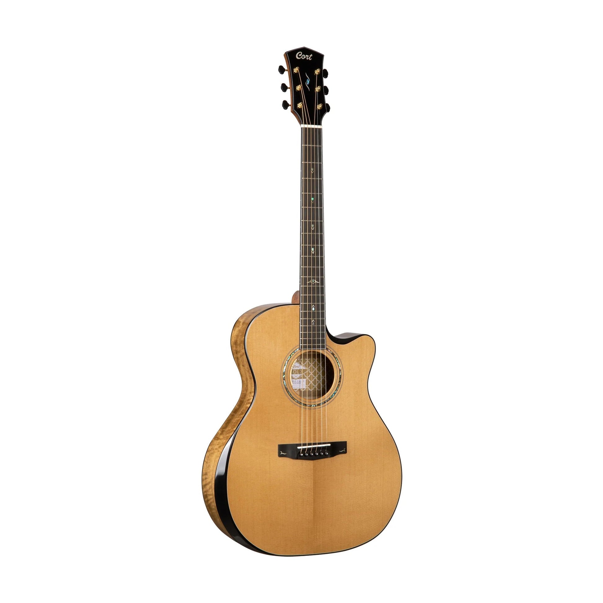 Đàn Guitar Acoustic Cort Gold-Edge, Natural Glossy - Việt Music