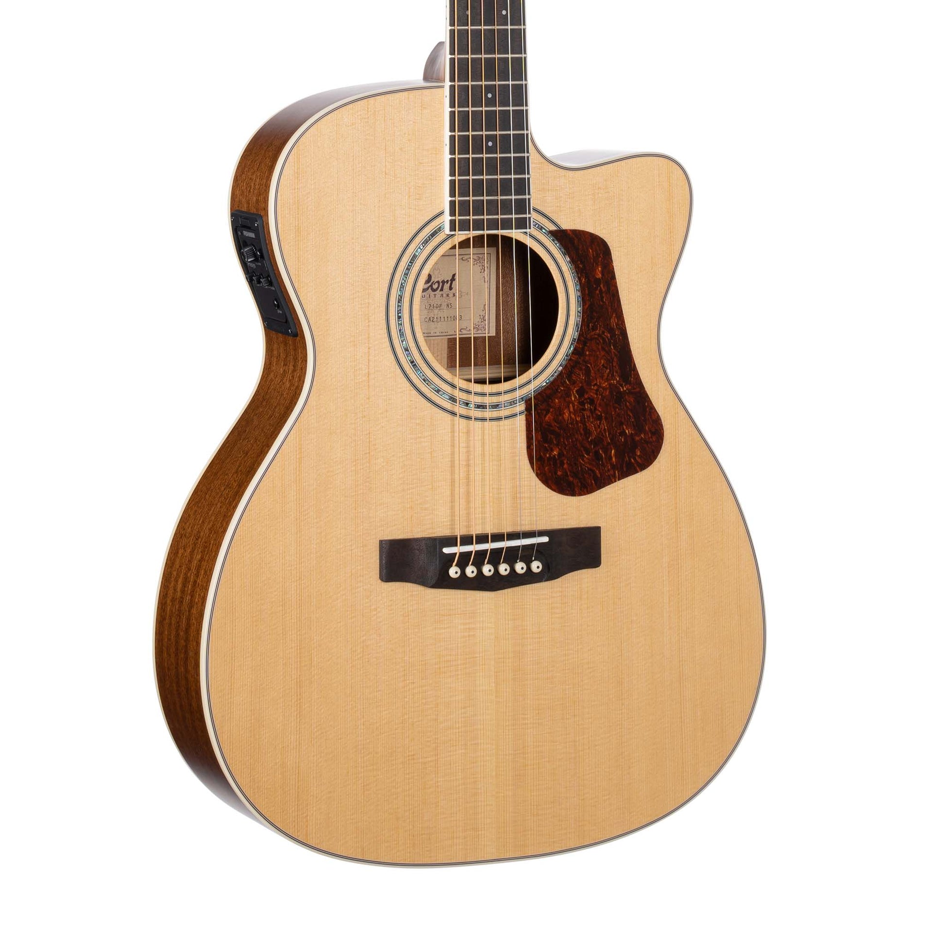 Đàn Guitar Acoustic Cort L710F, Natural Satin - Việt Music