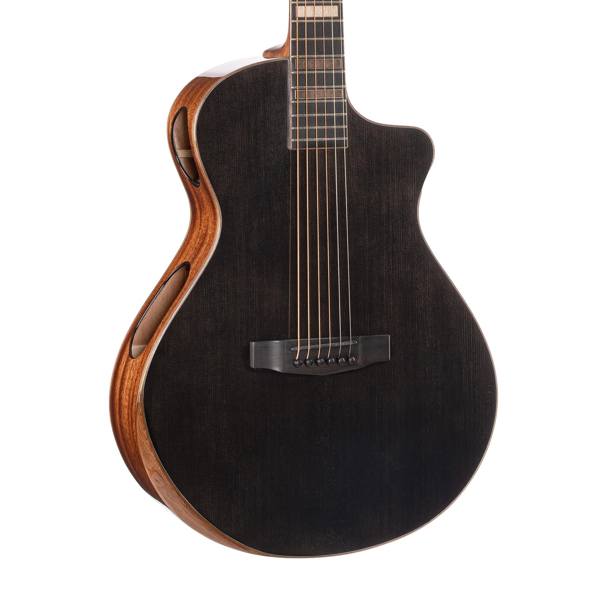 Đàn Guitar Acoustic Cort Modern Black Limited Edition, Trans Black Gloss - Việt Music