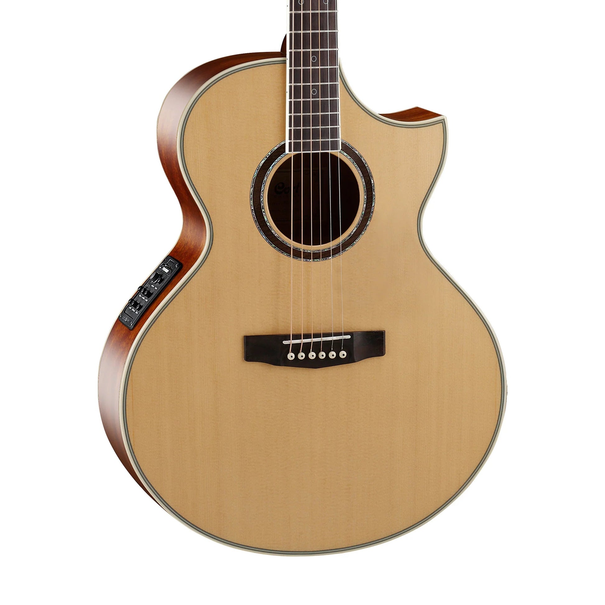 Đàn Guitar Acoustic Cort NDX Baritone, Natural Satin - Việt Music