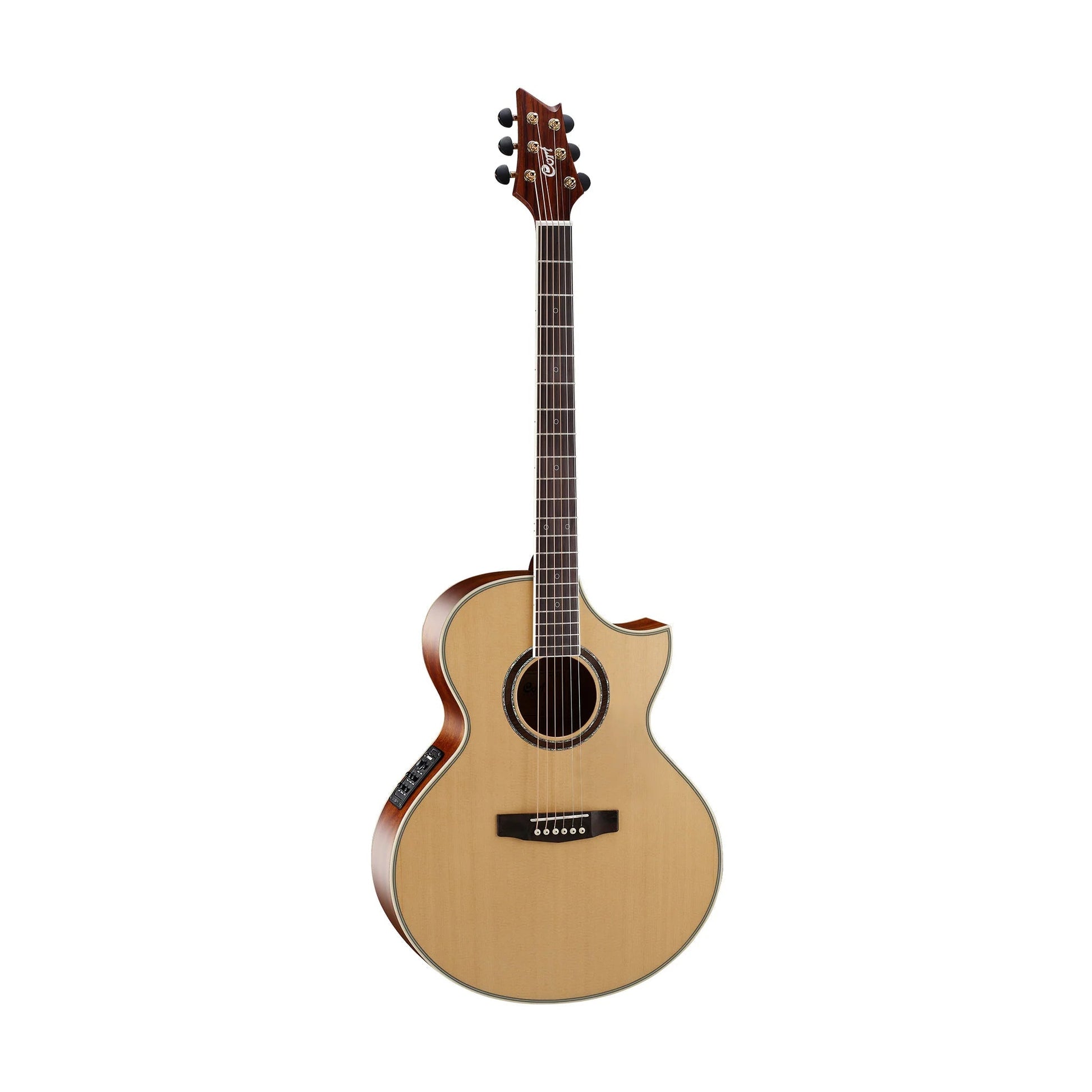 Đàn Guitar Acoustic Cort NDX Baritone, Natural Satin - Việt Music