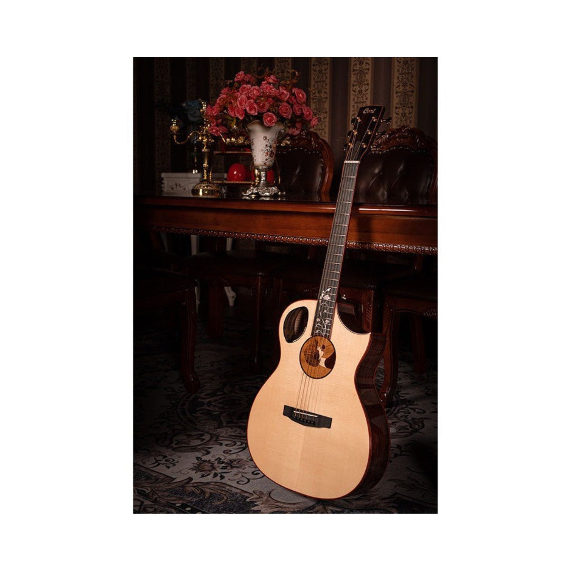 Đàn Guitar Acoustic Cort Roselyn LE Limited Edition, Natural Glossy - Việt Music