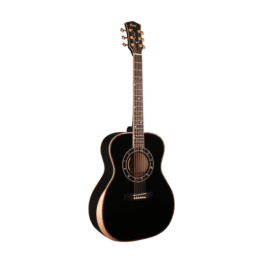 Đàn Guitar Acoustic Cort Seven Stars Limited Edition, Trans Black - Việt Music