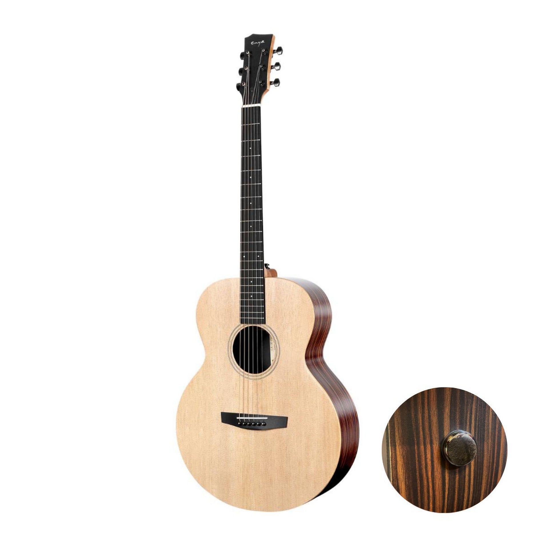 Đàn Guitar Acoustic Enya EA-X1 Pro SP1 Acousticplus - Smart Guitar - Việt Music