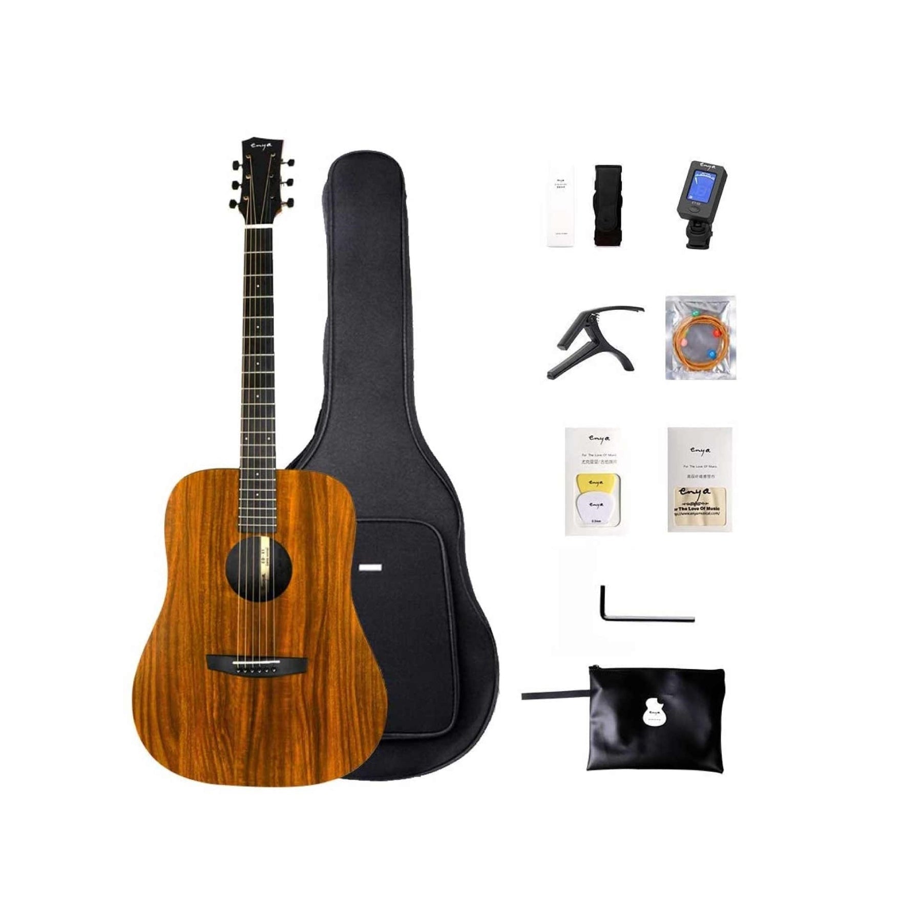 Đàn Guitar Acoustic Enya ED-X1 EQ - Việt Music