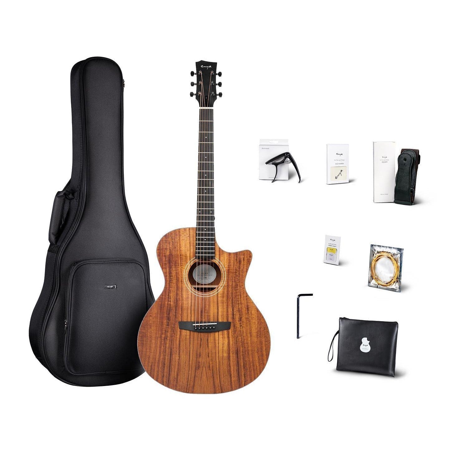 Đàn Guitar Enya EGA-K1 EQ AcousticPlus - Việt Music