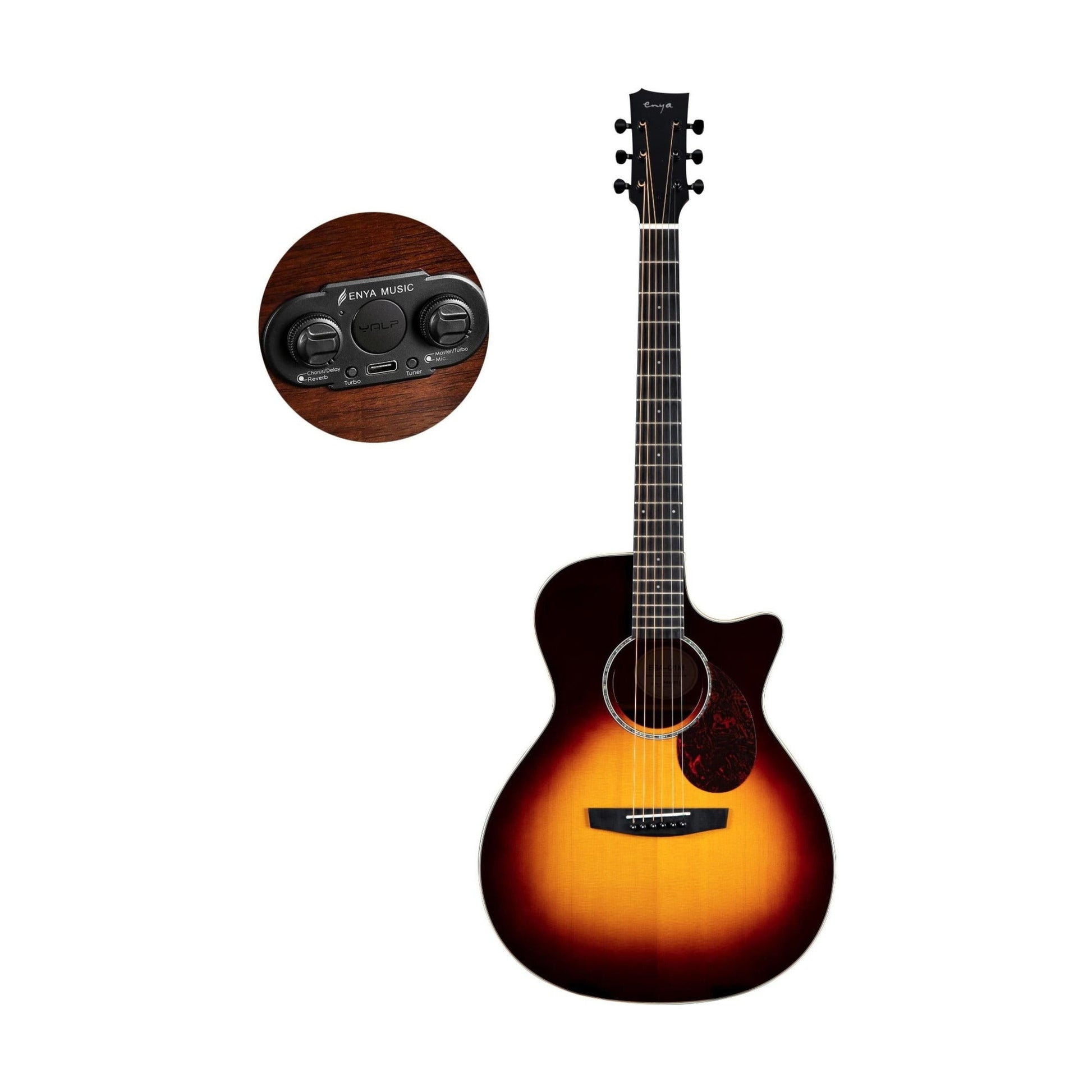 Đàn Guitar Acoustic Enya EGA-Q1M EQ - Việt Music