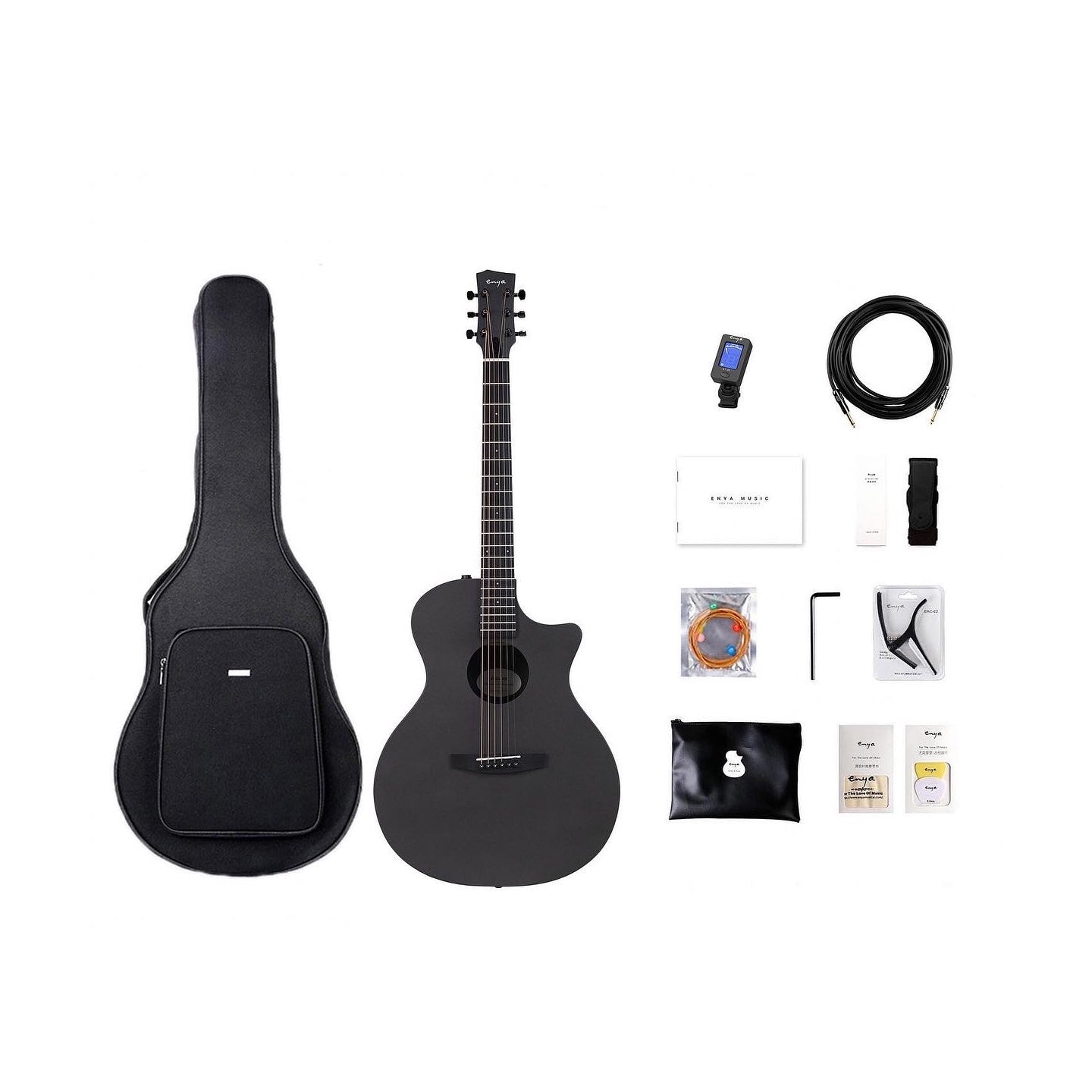 Đàn Guitar Acoustic Enya EGA-X0 EQ - Việt Music