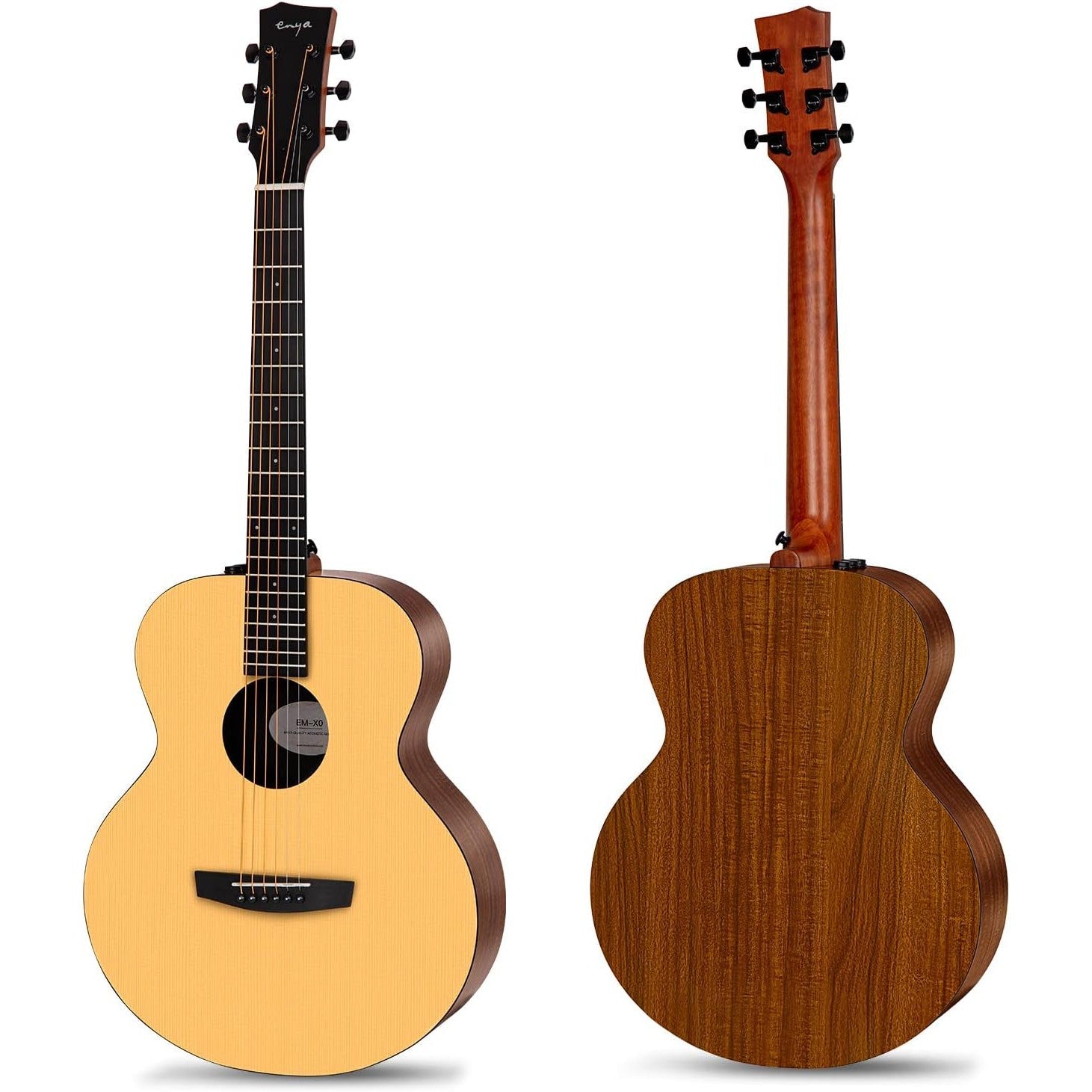 Đàn Guitar Acoustic Enya EM-X0 EQ T1 - Việt Music