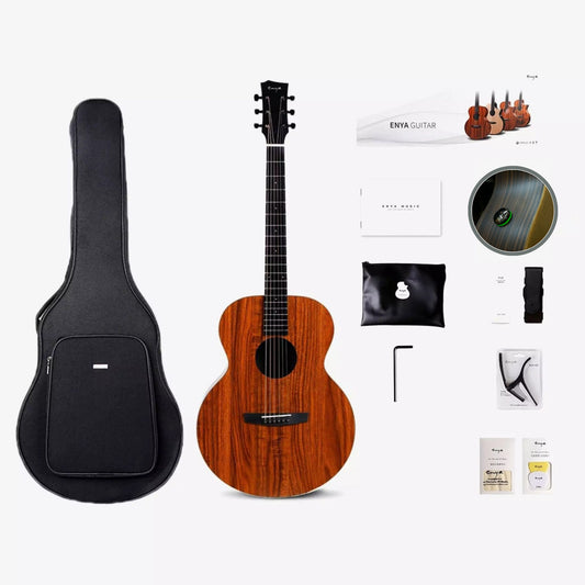 Đàn Guitar Acoustic Enya EM-X1 SP1 Acousticplus - Smart Guitar - Việt Music