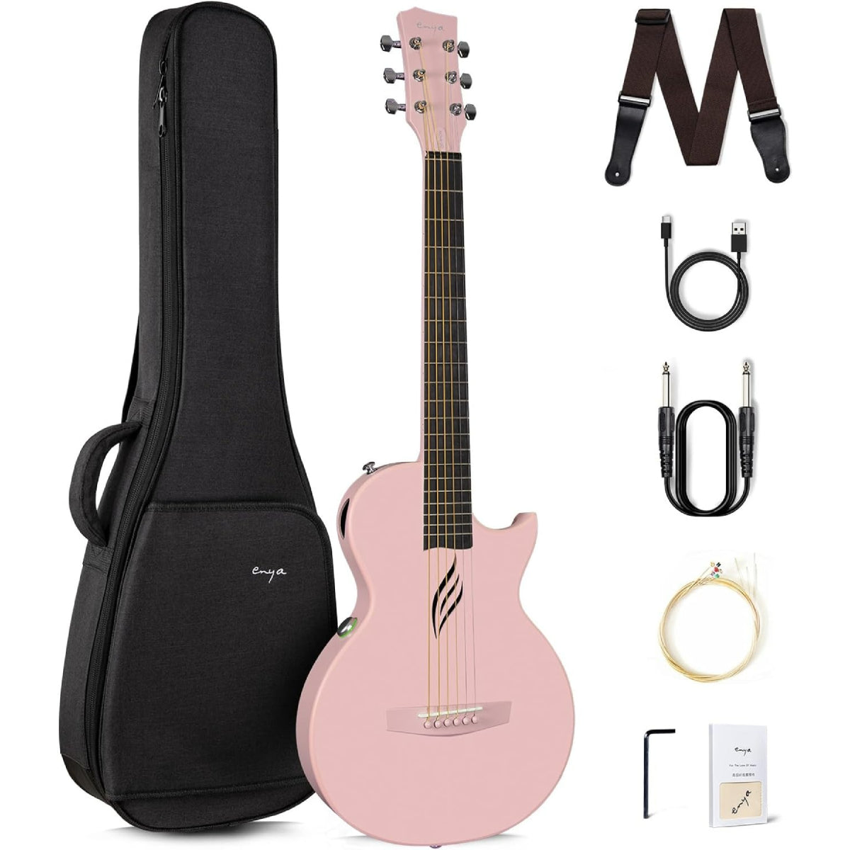 Đàn Guitar Acoustic Enya Nova Go SP1 Acousticplus - Smart Guitar - Việt Music