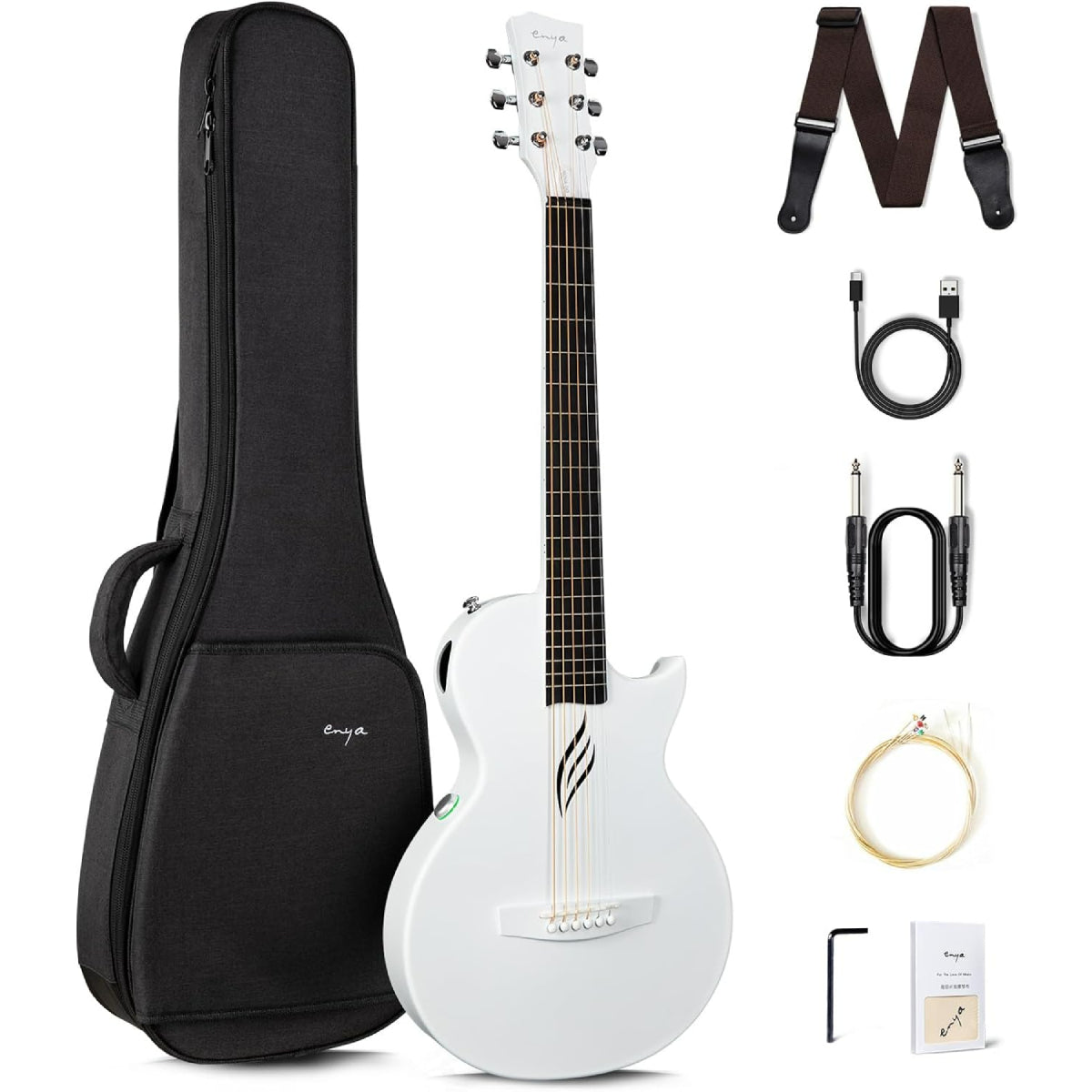 Đàn Guitar Acoustic Enya Nova Go SP1 Acousticplus - Smart Guitar - Việt Music