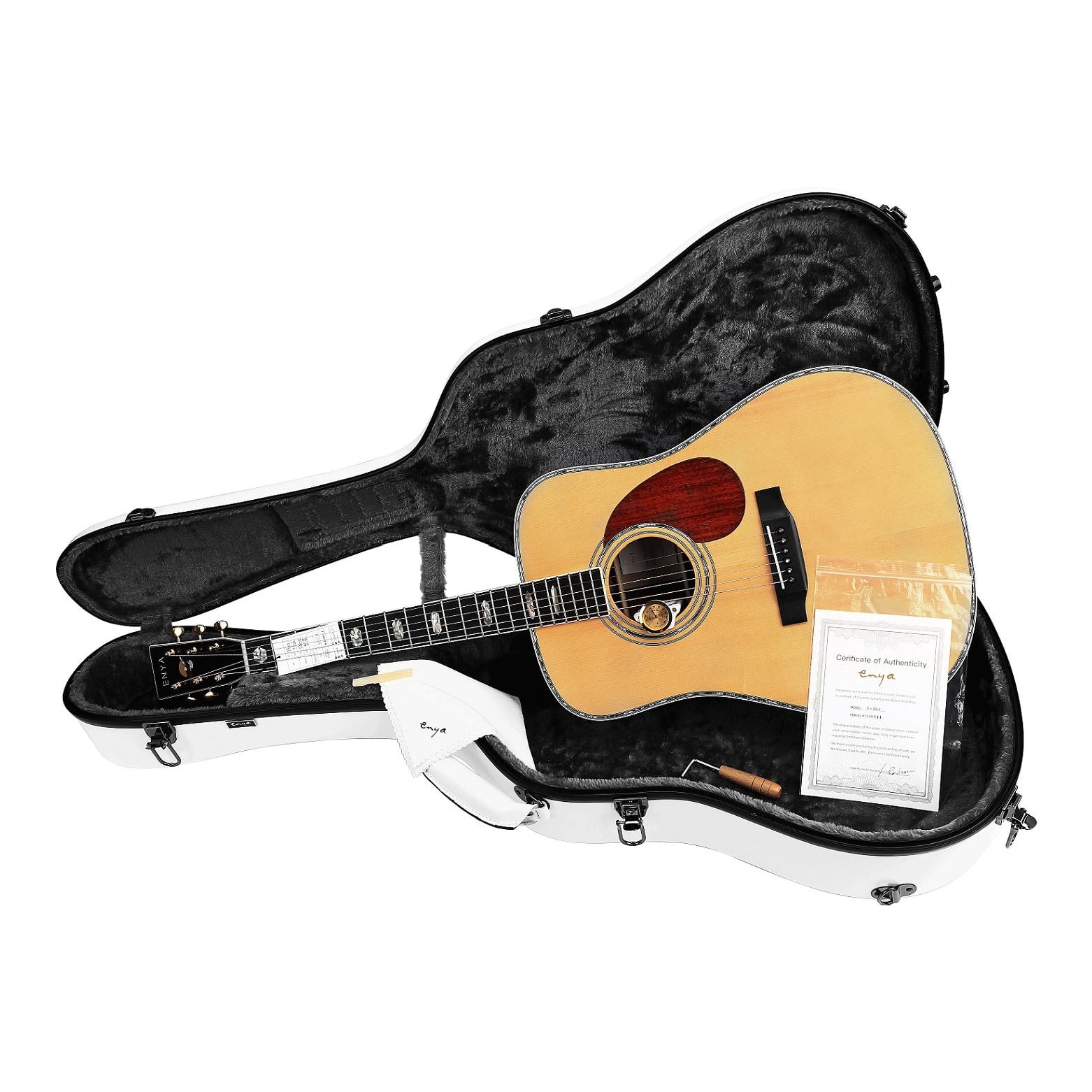 Đàn Guitar Acoustic Enya T-10D EQ - Việt Music