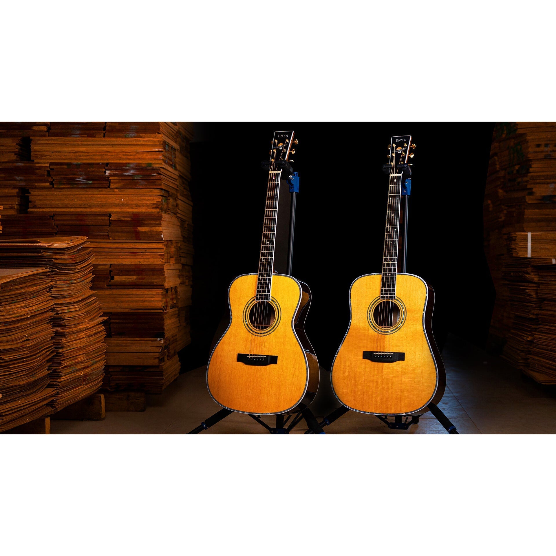 Đàn Guitar Acoustic Enya T-10SD EQ - Việt Music