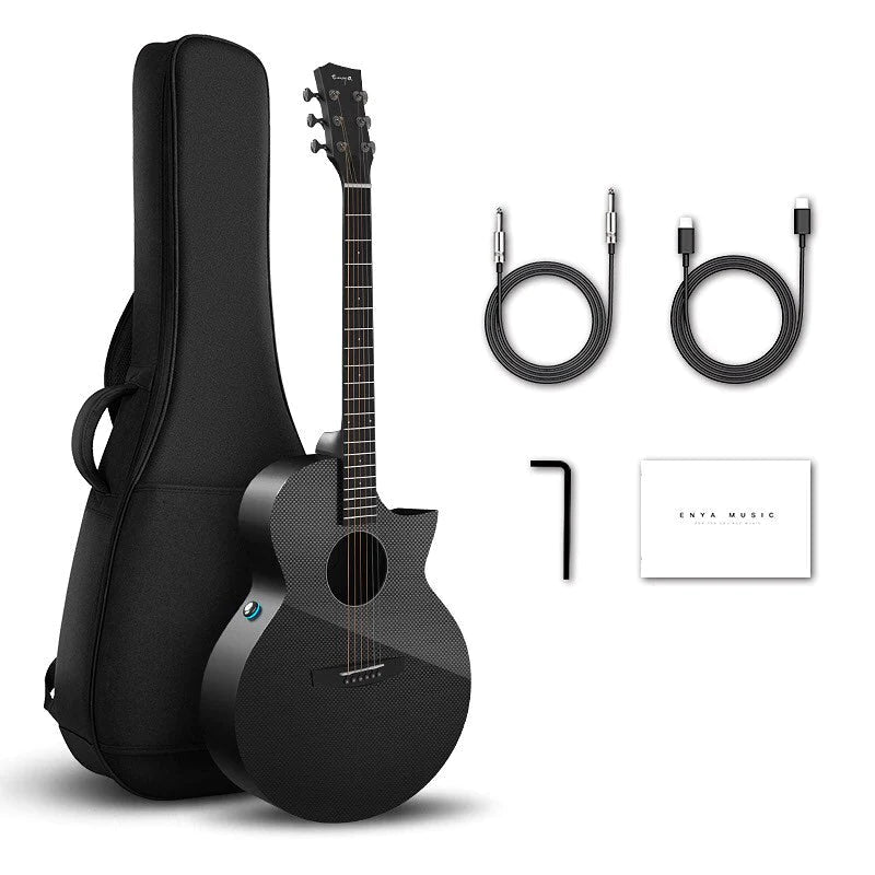 Đàn Guitar Acoustic Enya X3 Pro SP1 Acousticplus - Smart Guitar - Việt Music