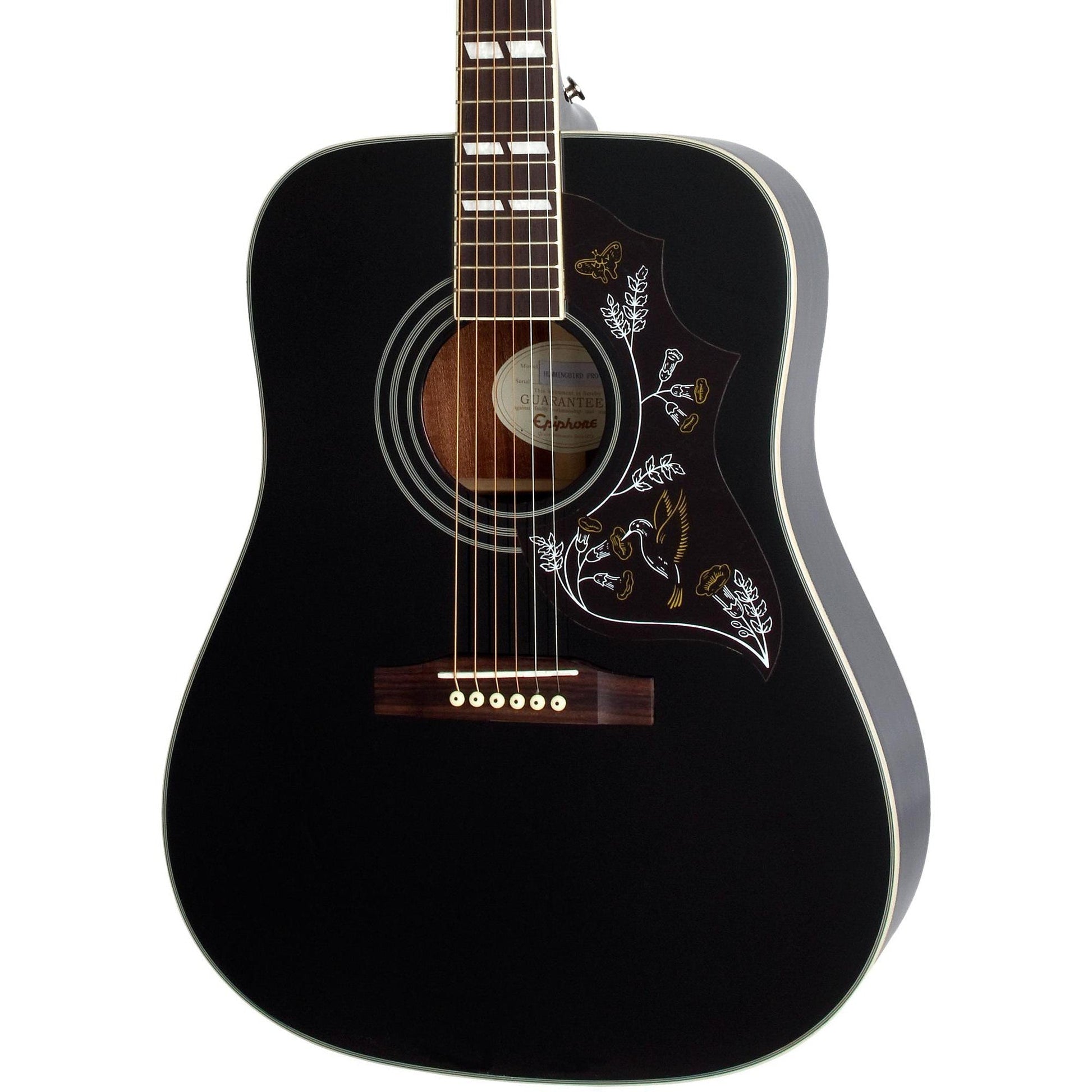 Đàn Guitar Epiphone Hummingbird Studio (Hummingbird Pro) Acoustic, Ebony - Việt Music