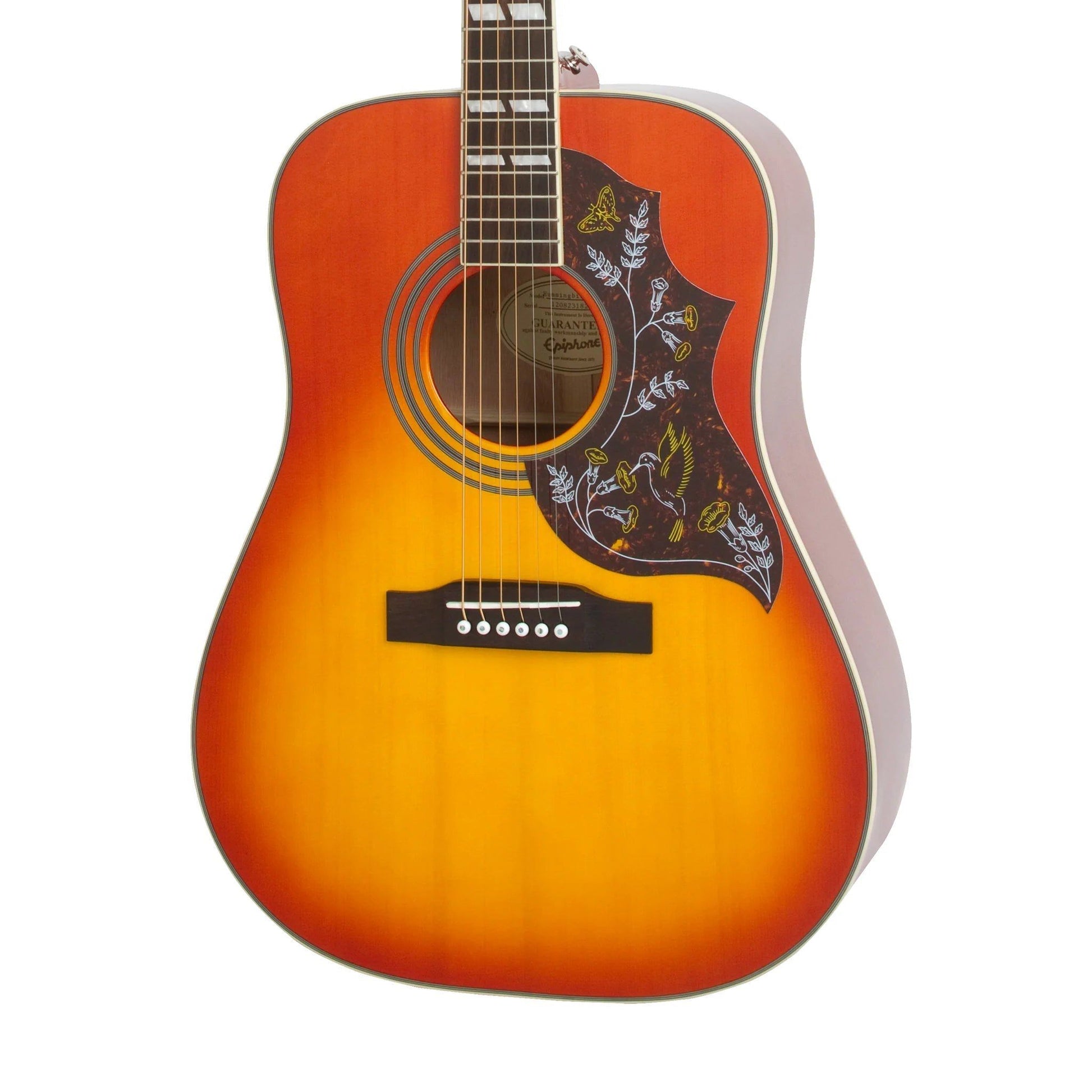 Đàn Guitar Acoustic Epiphone Hummingbird Studio, Faded Cherry Burst - Việt Music