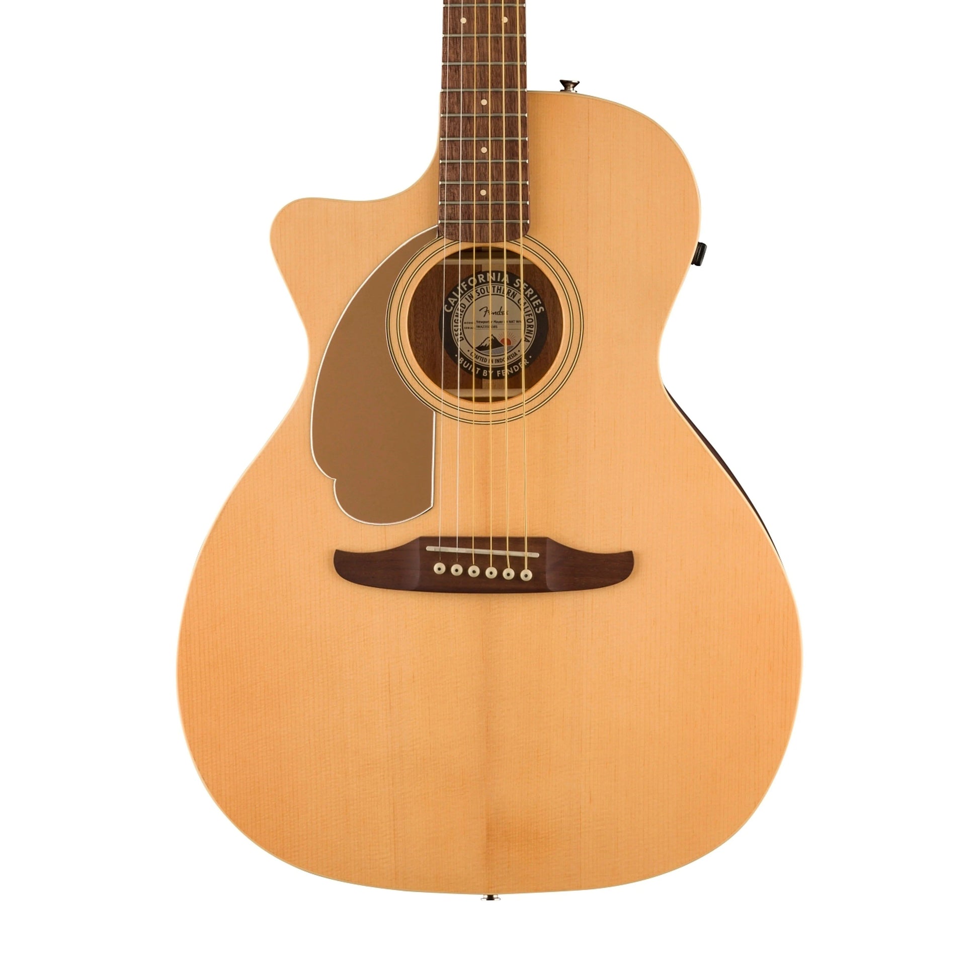 Đàn Guitar Acoustic Fender California Newporter Player Left-Handed Medium-Sized, Walnut Fingerboard Natural - Việt Music