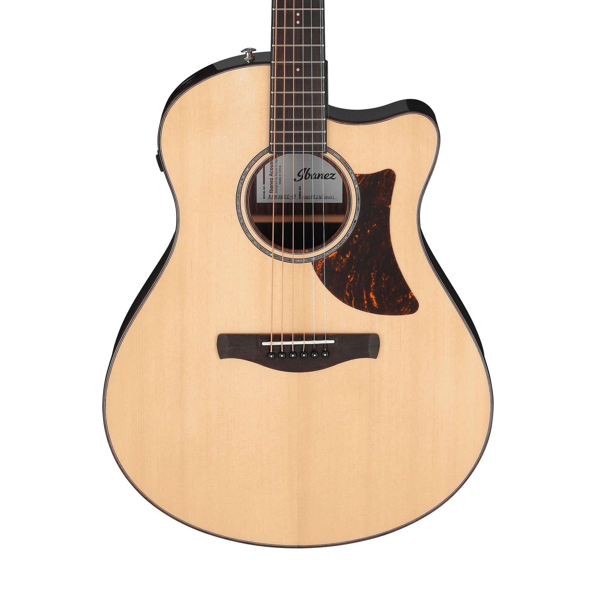 Đàn Guitar Acoustic Ibanez AAM380CE Natural High Gloss - Việt Music