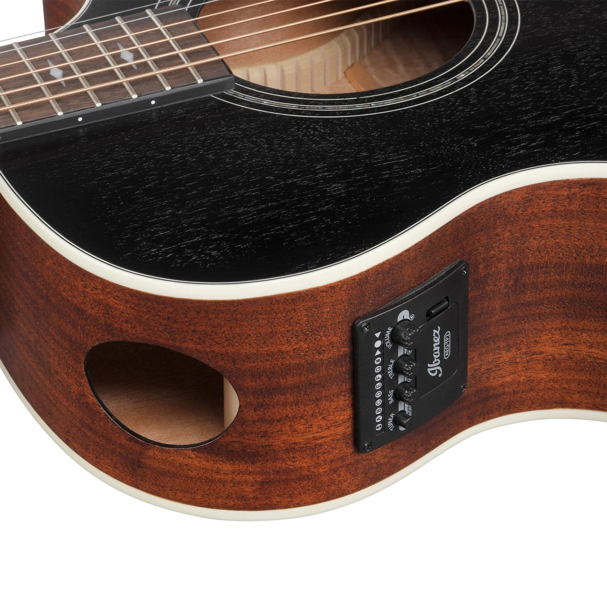 Đàn Guitar Acoustic Ibanez AE140 Weathered Black Open Pore - Việt Music