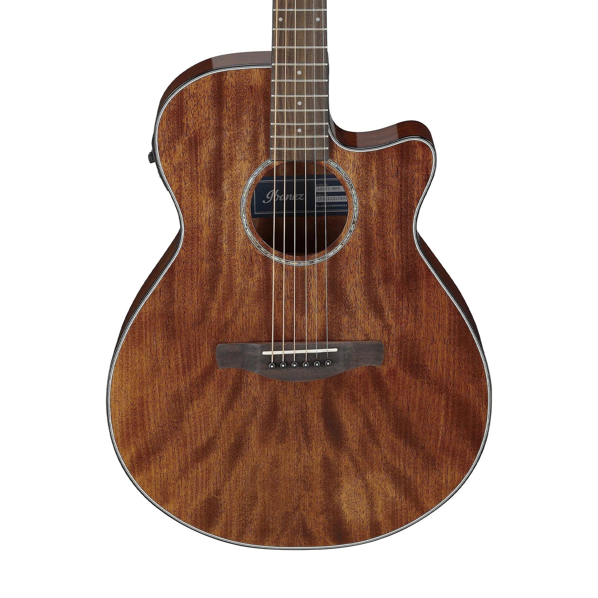 Đàn Guitar Acoustic Ibanez AEG61 Natural Mahogany High Gloss - Việt Music