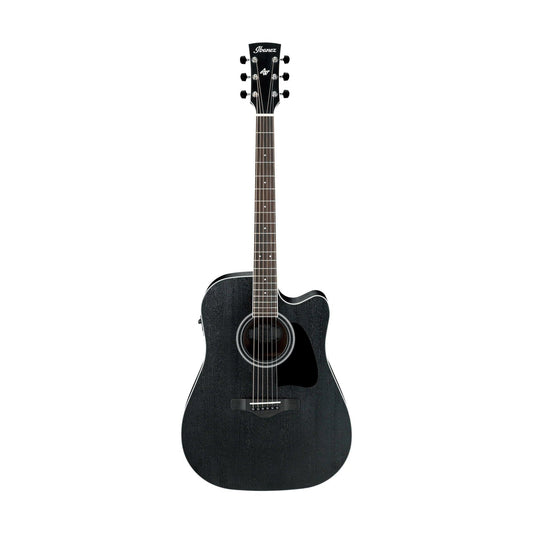 Đàn Guitar Acoustic Ibanez AW84CE Weathered Black Open Pore - Việt Music