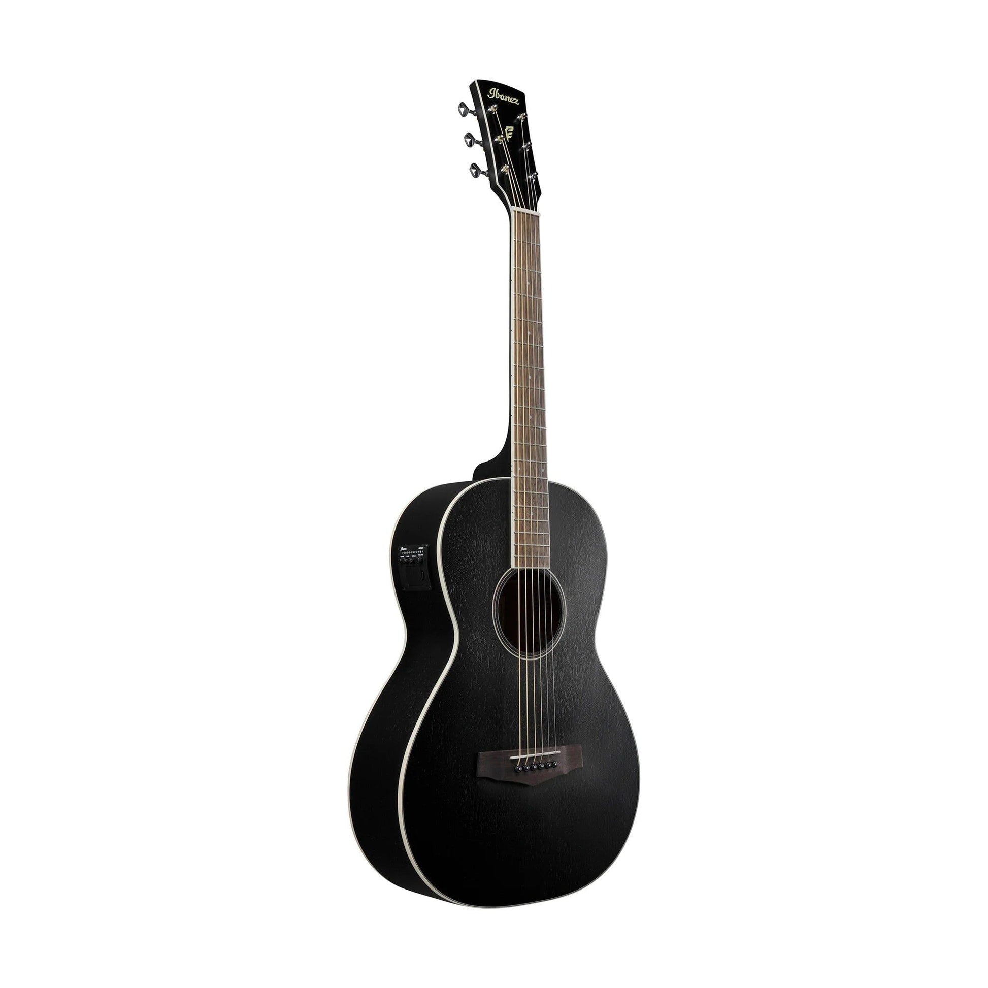 Đàn Guitar Acoustic Ibanez Performance PN14MHE, Laurel Fingerboard Weathered Black - Việt Music