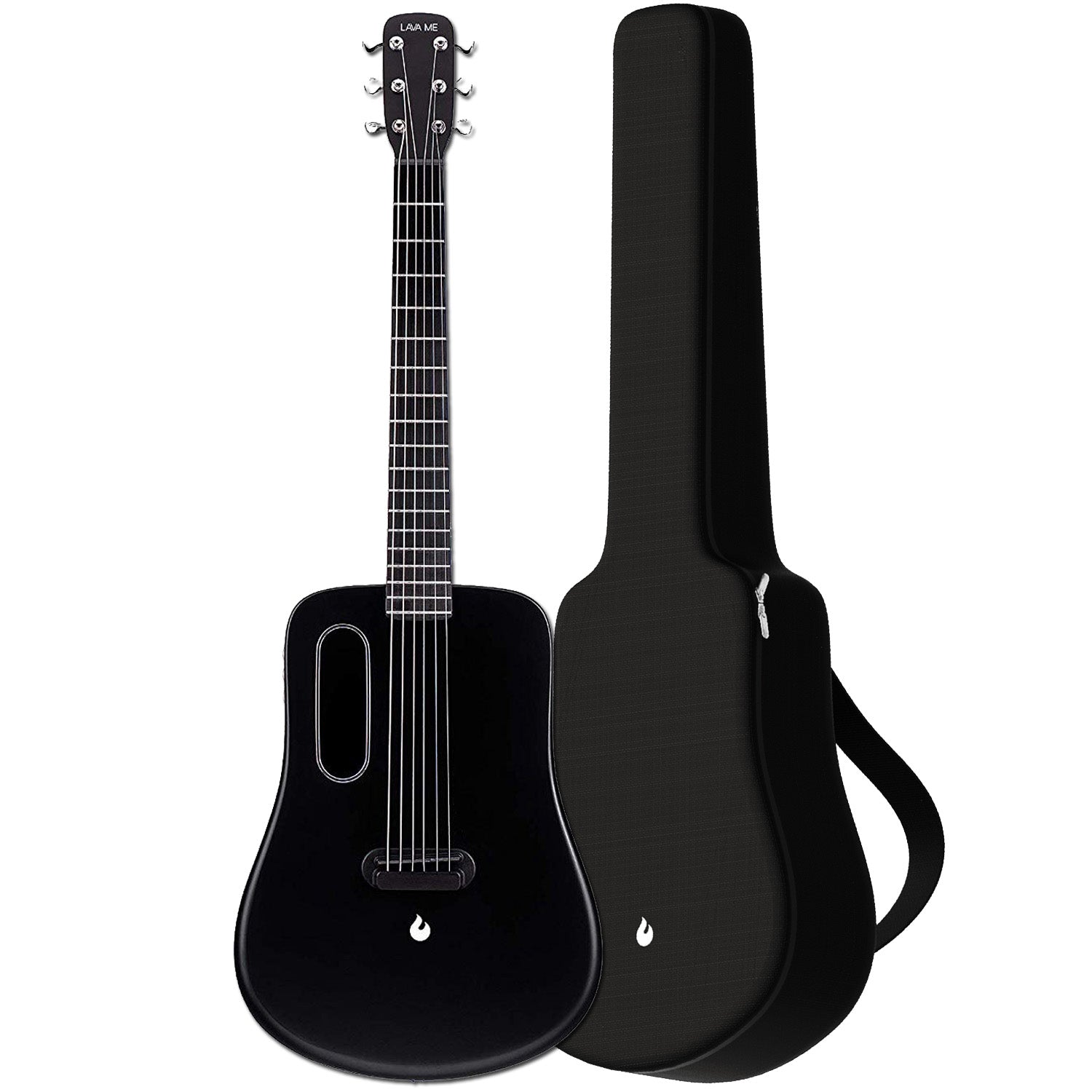 Đàn Guitar Acoustic Lava Me 2, Black - Việt Music