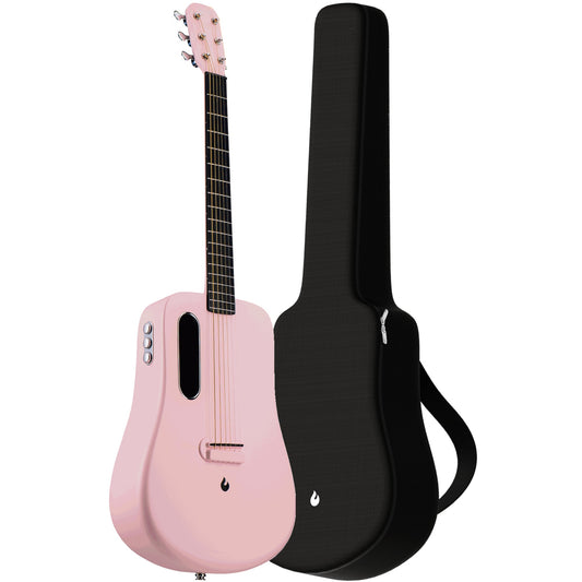 Đàn Guitar Acoustic Lava Me 2 EQ FreeBoost, Pink - Việt Music