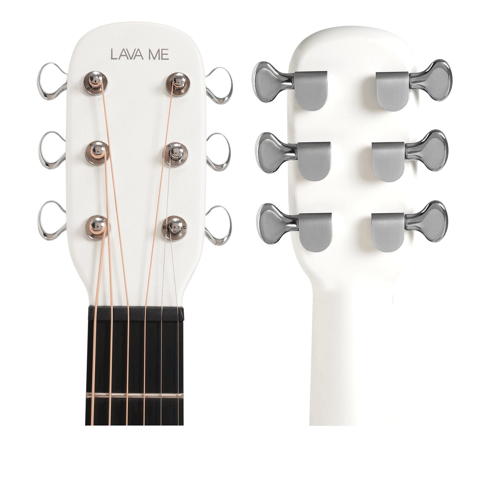 Đàn Guitar Acoustic Lava Me 3 - Size 38, White - Việt Music