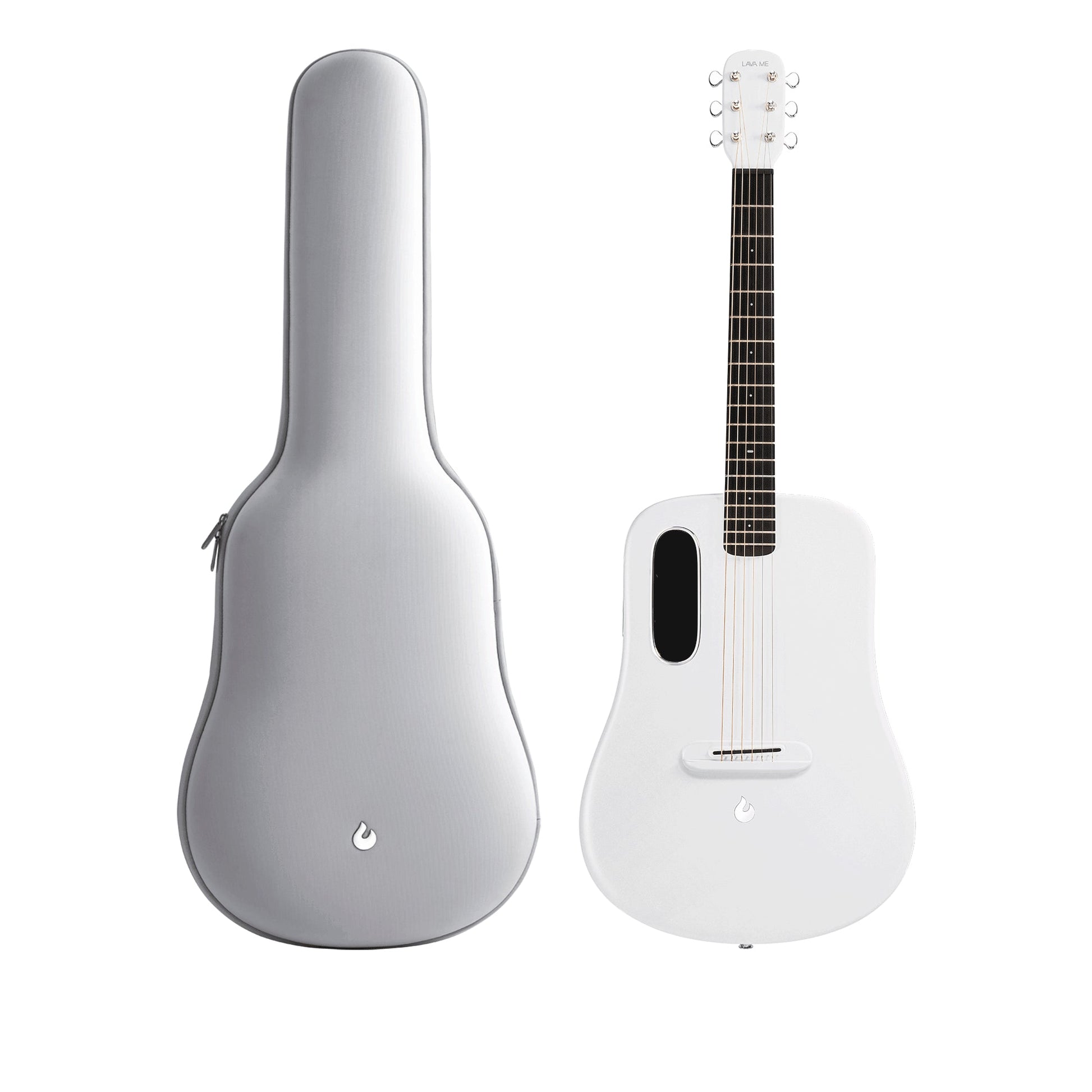 Đàn Guitar Acoustic Lava Me 4 Carbon Fiber - Size 38, White - Việt Music