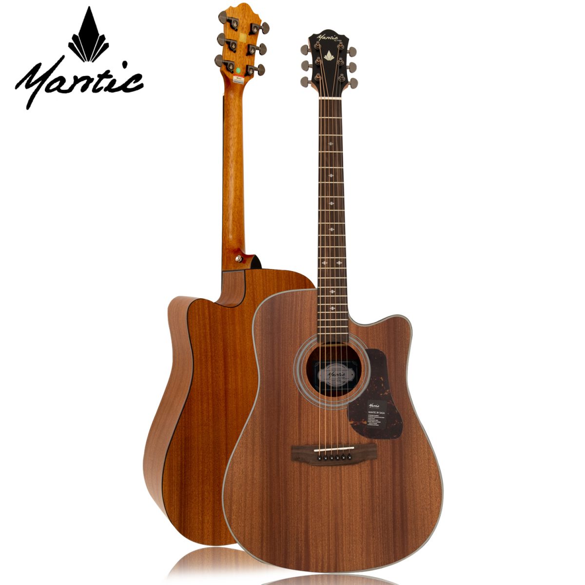 Đàn Guitar Acoustic Mantic AG-380C - Việt Music