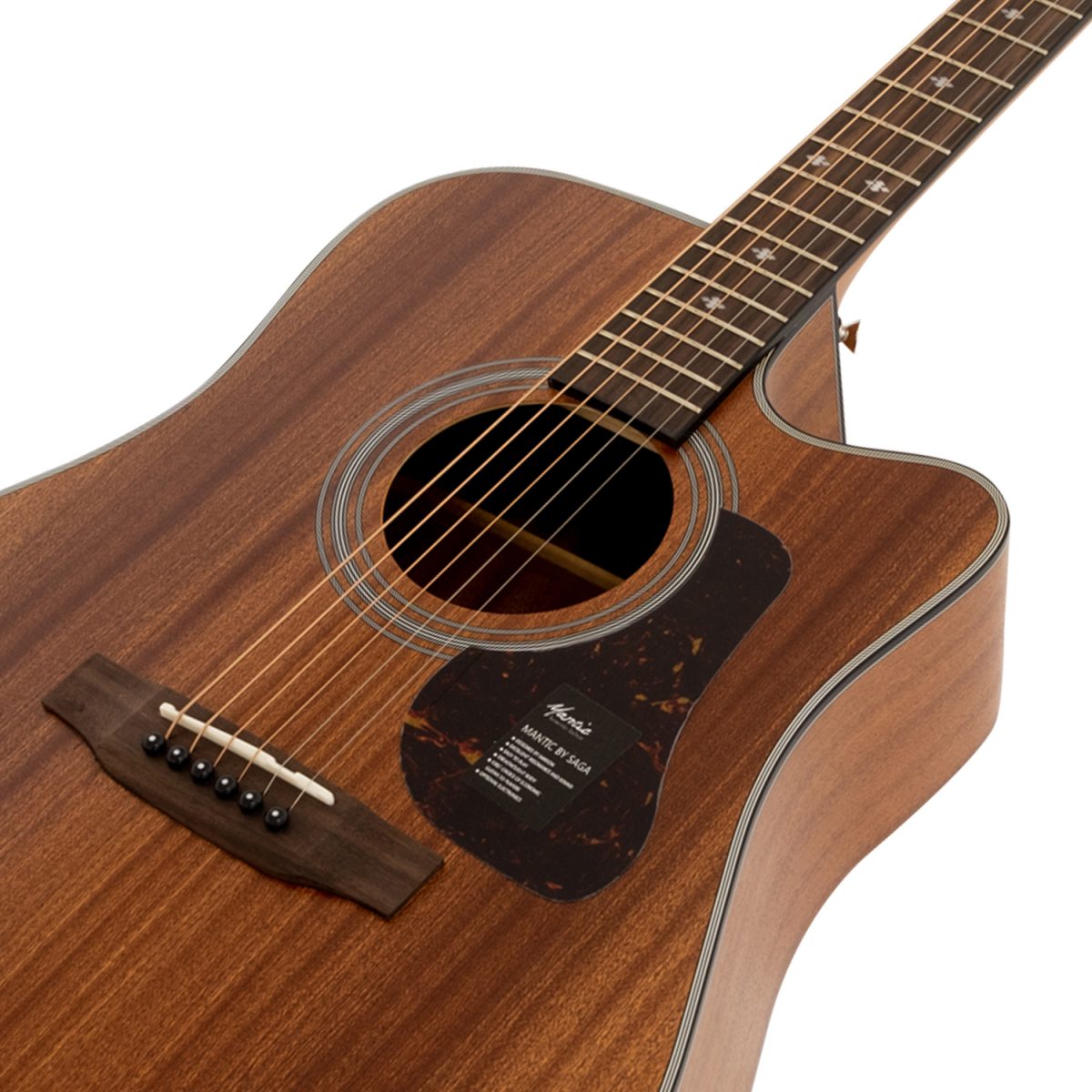 Đàn Guitar Acoustic Mantic AG-380C - Việt Music