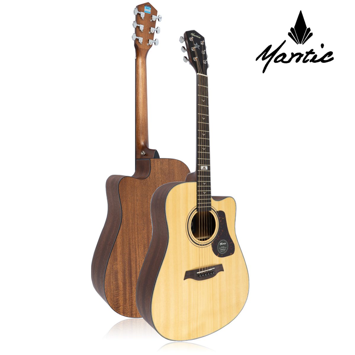 Đàn Guitar Acoustic Mantic GT-10DC - Việt Music