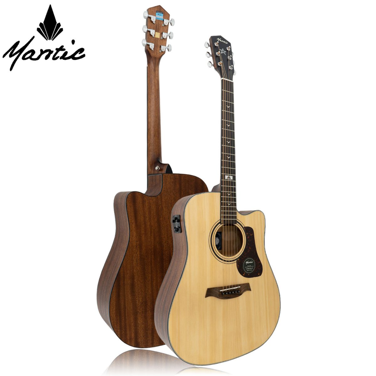 Đàn Guitar Acoustic Mantic GT-10DCE - Việt Music