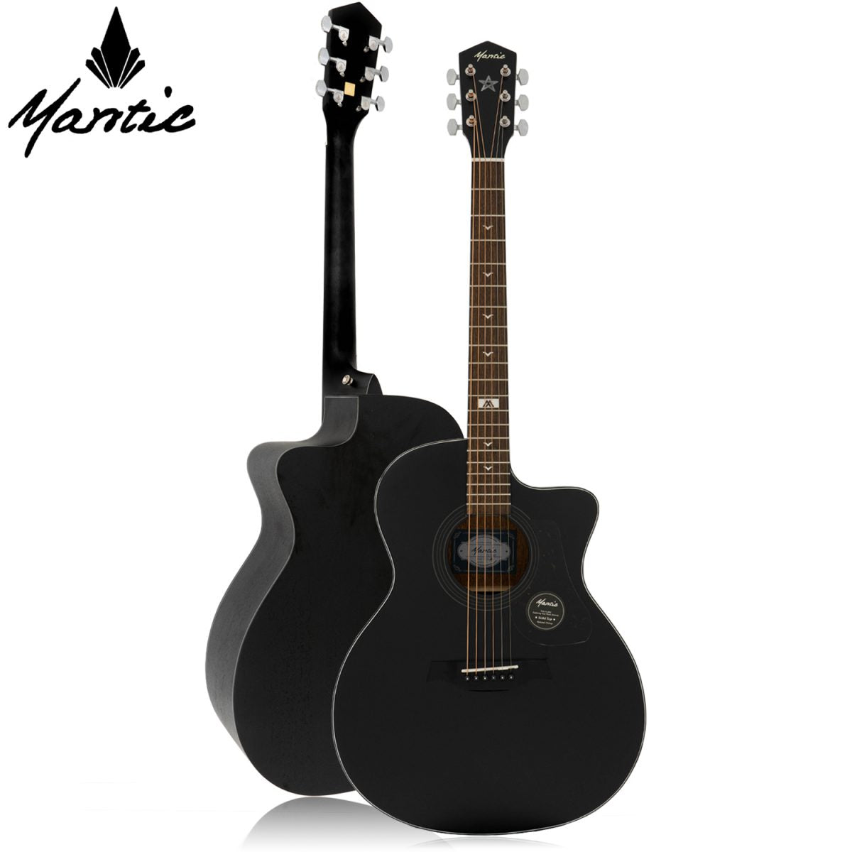 Đàn Guitar Acoustic Mantic GT-10GC - Việt Music