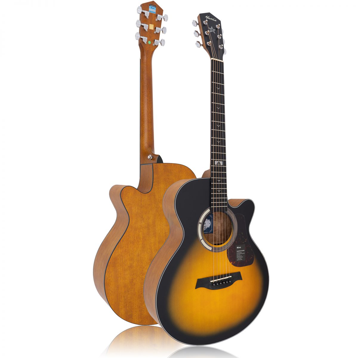 Đàn Guitar Acoustic Mantic GT-1AC - Việt Music